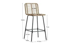 Barhocker 2er-Set