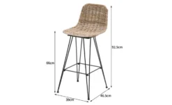 Barhocker 2er-Set