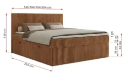 Boxbett mit Bettkasten