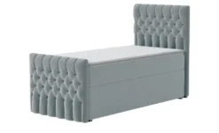 Boxbett mit Bettkasten und Fußteil