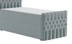 Boxbett mit Bettkasten und Fußteil