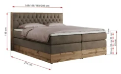Boxspringbett mit Bettkasten