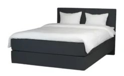 Boxspringbett 120x200 in dunkelgrau