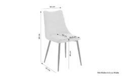 by Living Esszimmerstuhl 2er-Set