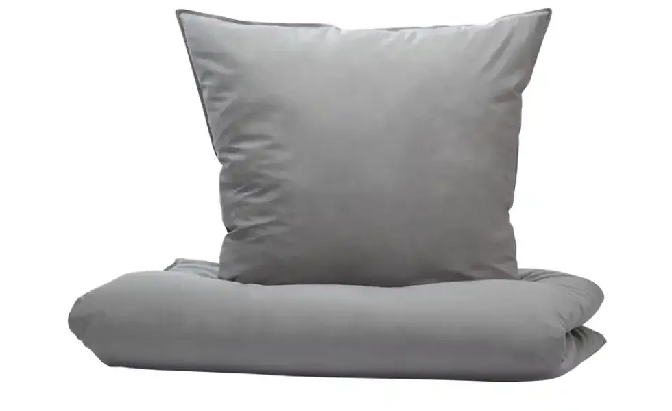 Como Green Baumwoll-Bettwäsche Stone Washed