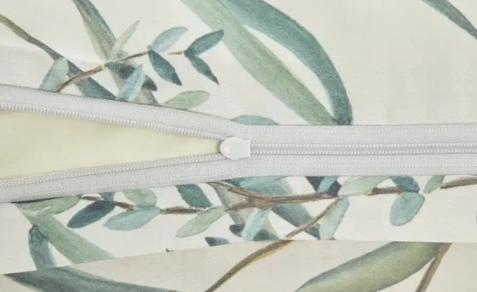 Como Green Satin Bettwäsche Eucalyptus