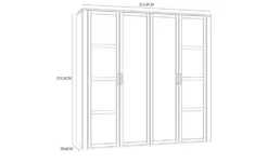 Drehtürenschrank