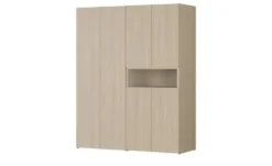 Drehtürenschrank mit Beleuchtung