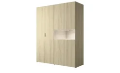 Drehtürenschrank mit Beleuchtung
