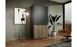 Drehtürenschrank mit Glastüren