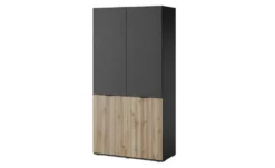Drehtürenschrank mit Glastüren