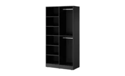 Drehtürenschrank mit Glastüren