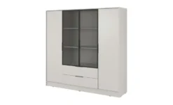 Drehtürenschrank mit 2 Schubladen