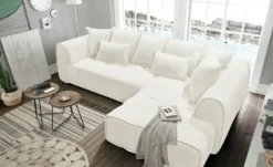 Ecksofa beidseitig montierbar London