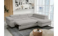 Ecksofa Hellgrau