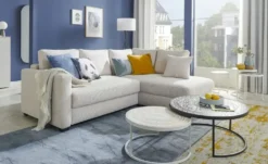 Ecksofa mit Boxspringpolsterung