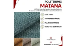 Ecksofa mit Schlaffunktion Peter