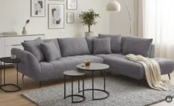 Ecksofa mit Sitztiefenverstellung Carly Novaspring