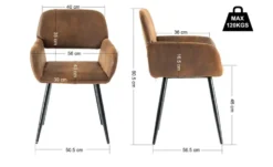 Esszimmerstuhl 2er-Set