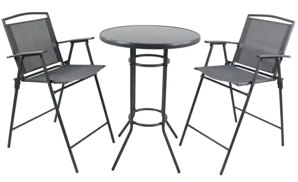 Gartenmöbel 3er-Set