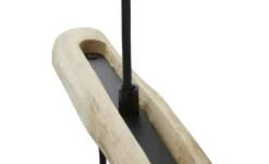 Globo Lighting Pendelleuchte, 3-flammig, Holz/ Metall Körbe