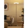 HELL-höllisch gutes Licht LED-Deckenfluter, 1-flammig, Nickel-matt