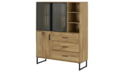 Highboard-Vitrine