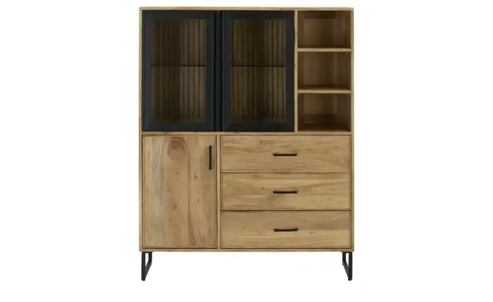 Highboard-Vitrine