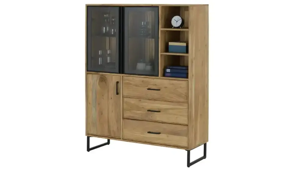 Highboard-Vitrine