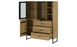 Highboard-Vitrine