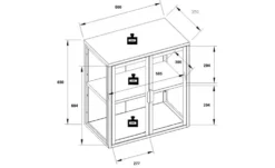 Hängevitrine