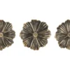 HOME STORY Wanddekoration Blume, 3er Set