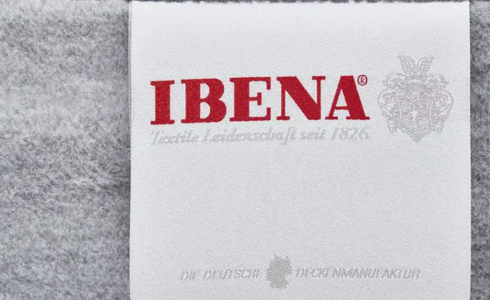 IBENA Überwurf Uni doubleface