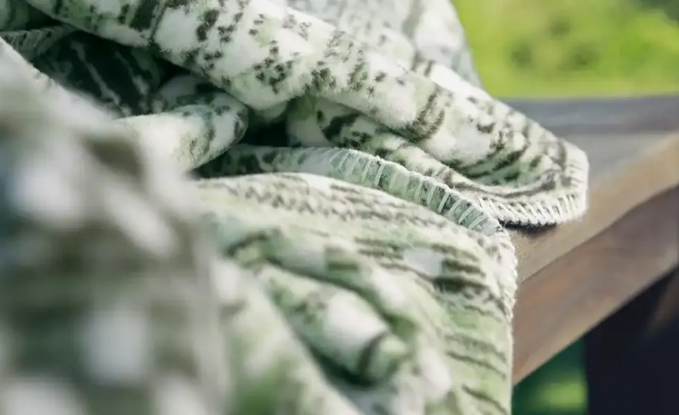IBENA Jacquard Wohndecke Agadir