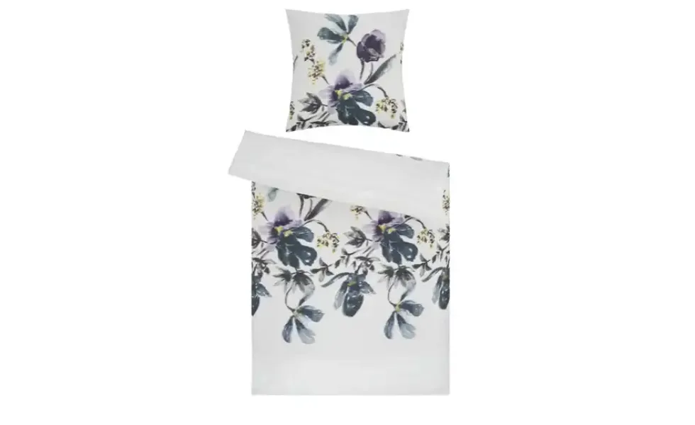 indigo Mako-Satin Bettwäsche Spellbound