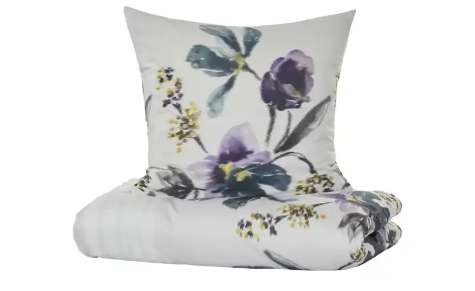 indigo Mako-Satin Bettwäsche Spellbound