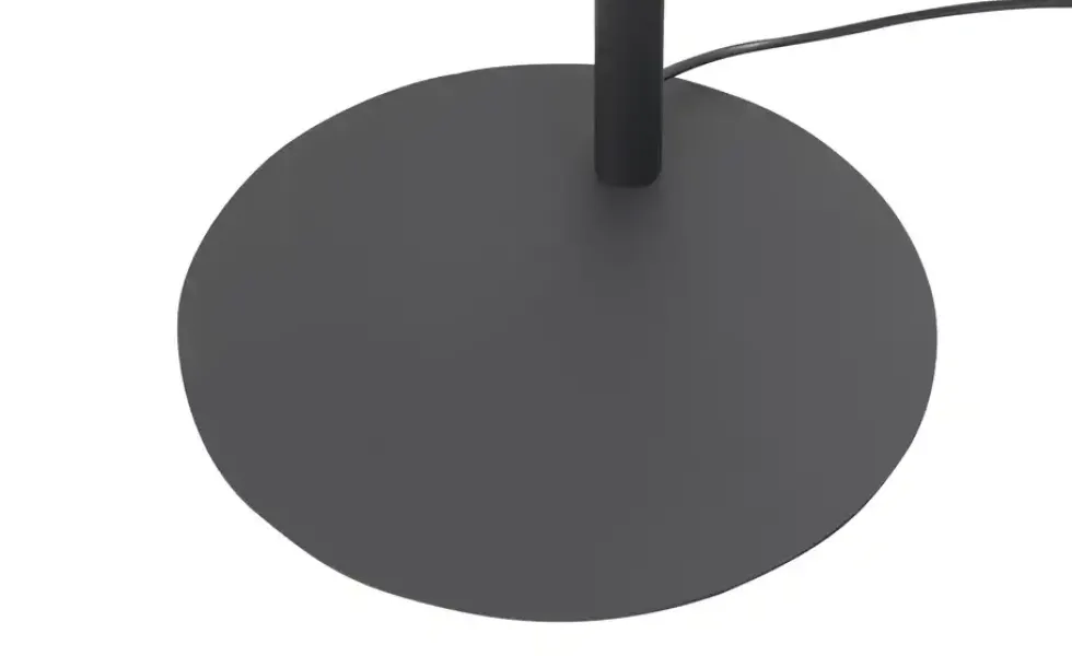 KHG LED-Bogenleuchte, 5-flammig, schwarz