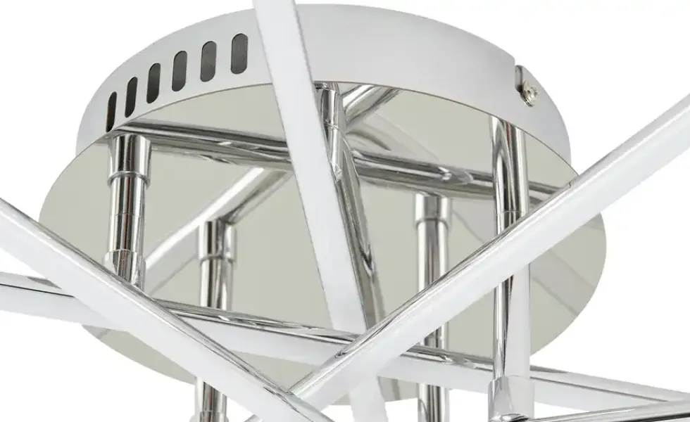 KHG LED-Deckenleuchte, 5-flammig chrom