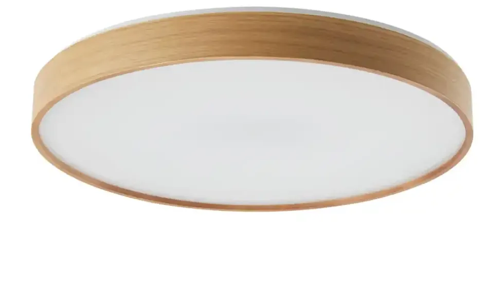 KHG LED-Deckenleuchte, 1-flammig, Eichenholz ´groß´