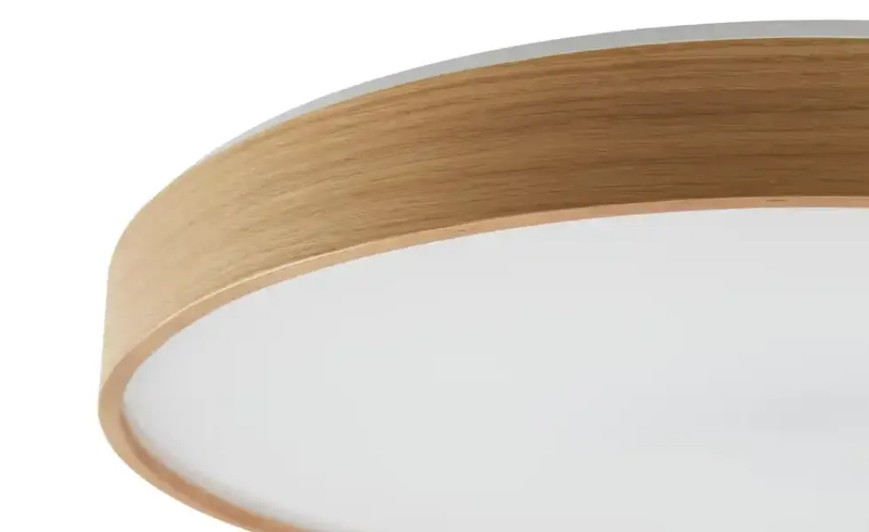 KHG LED-Deckenleuchte, 1-flammig, Eichenholz ´groß´