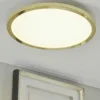 KHG LED-Deckenleuchte, messing-blank