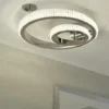 KHG LED-Kristall-Deckenleuchte, `Kreise´