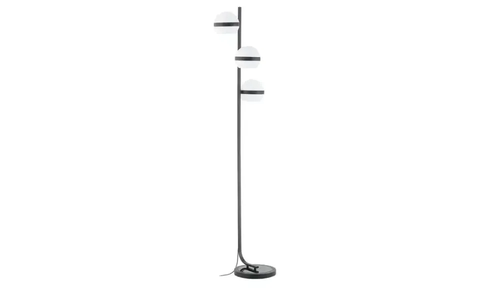 KHG LED-Stehleuchte, 3-flammig, schwarz
