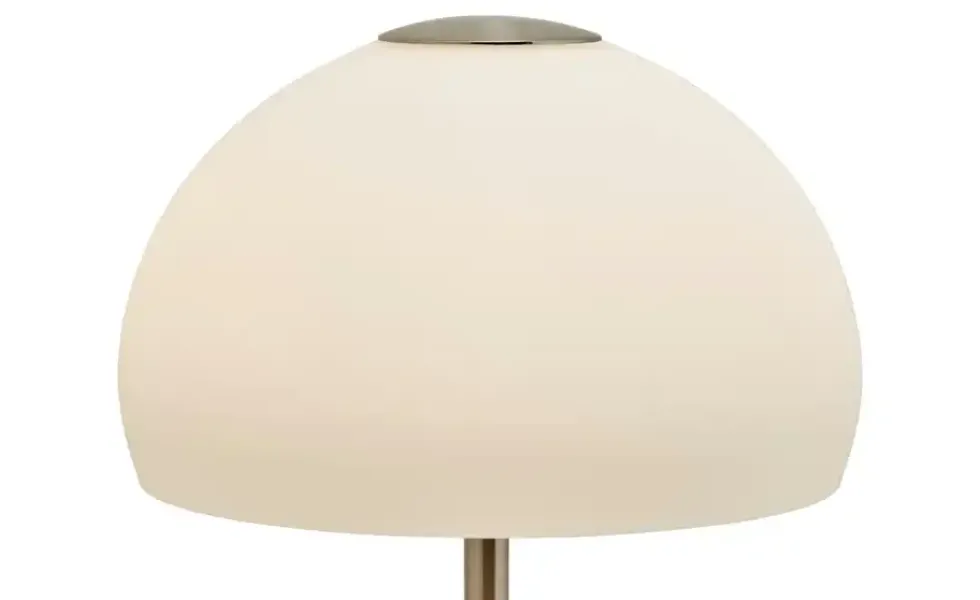 KHG LED- Tischleuchte, 1-flammig, nickel matt mit Touchdimmer