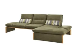 KOINOR Leder-Ecksofa mit Massivholzrahmen aus Wildeiche Humfrey