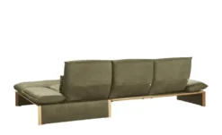 KOINOR Leder-Ecksofa mit Massivholzrahmen aus Wildeiche Humfrey