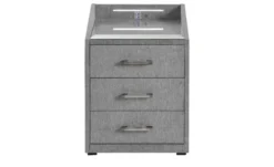 Kollektion Kraft Nachtkonsole mit LED-Beleuchtung und USB-Anschluss