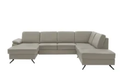Kollektion Kraft Wohnlandschaft mit Sitz- und Rückenbezug aus Leder Kathi