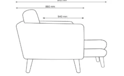 KONSIMO Ecksofa Tagio