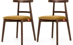 KONSIMO Holzstuhl 2er-Set